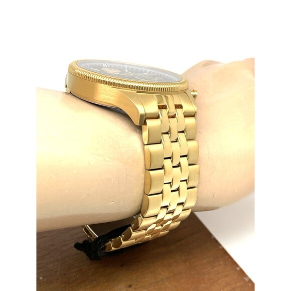 Versus by Versace Men's Watch VSP971021 Chronograph Quartz Gold Steel 45mm - Picture 12 of 14